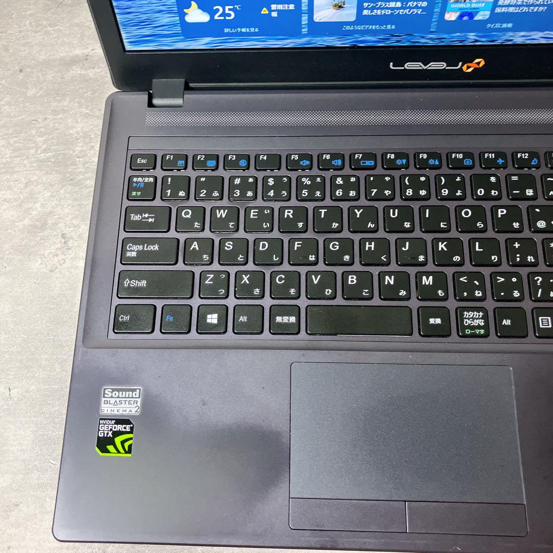 グラボ搭載 iiyama LEVEL♾ ゲーミングPC Office導入済