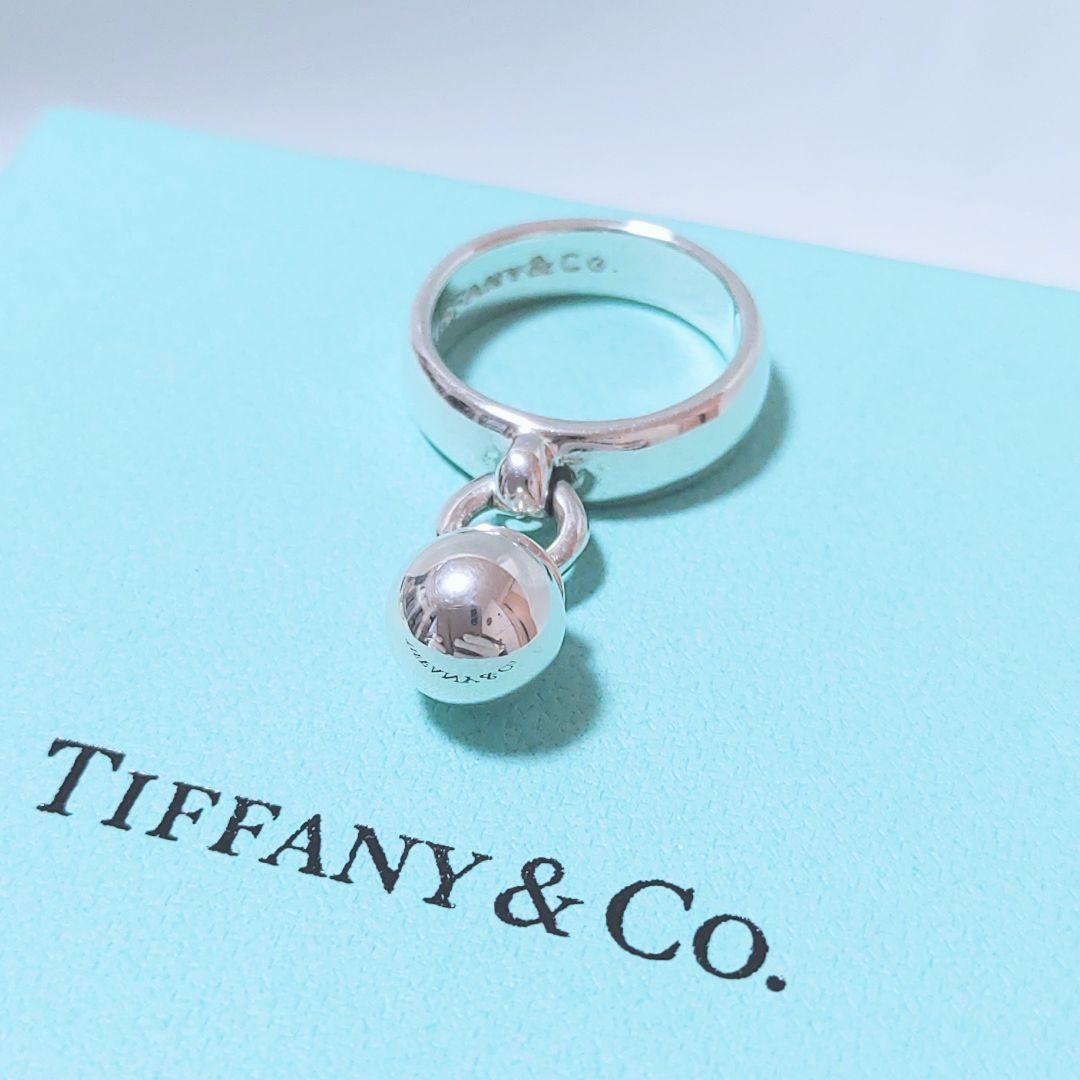 Tiffany ボールダングル リング ドアノッカー 希少 ヴィンテージリング