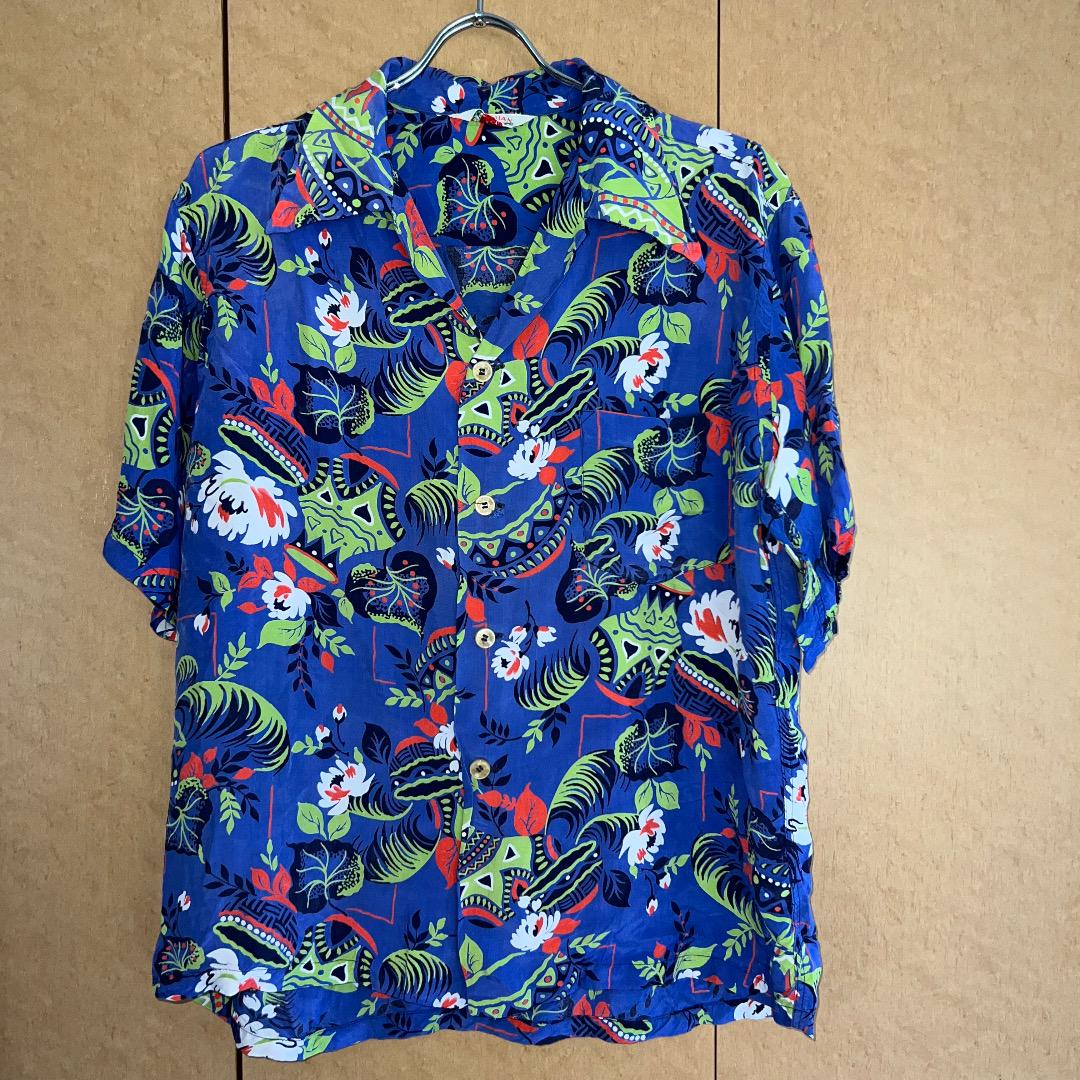 60年代　ヴィンテージ　ハワイアンシャツ「HAWAIIAN PRINTS」