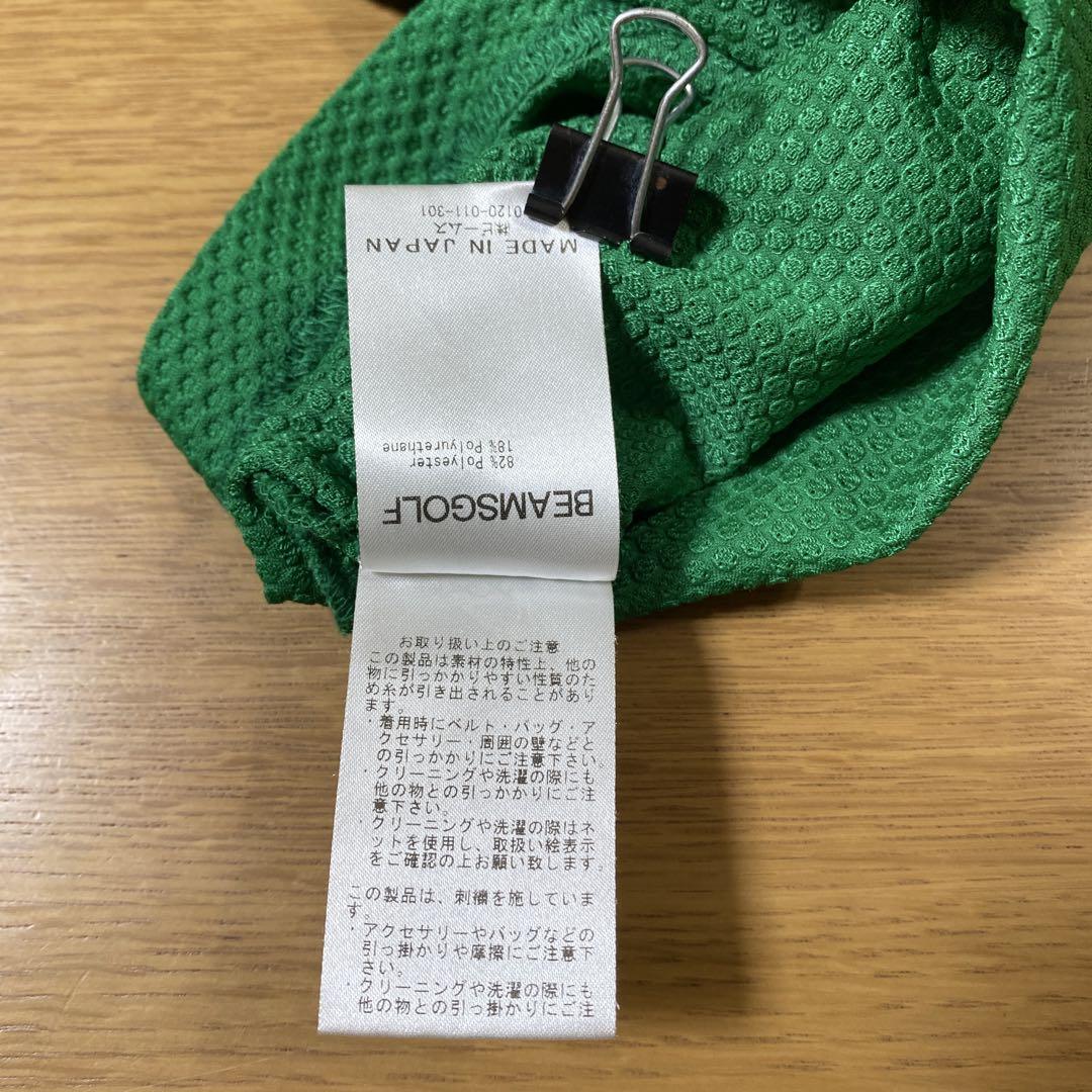 BEAMS GOLF タートルネック　半袖