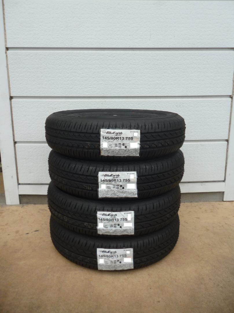 全国送料込み★新品ヨコハマ★145/80R13★4本★軽自動車・Nボックス