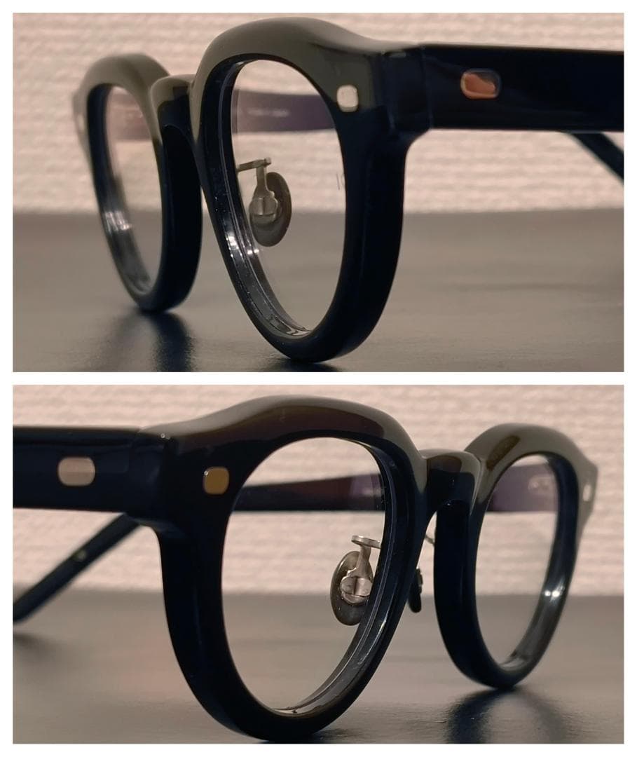 【定価10万】極上10eyevanメガネno.6-IIIBR1002人気ブラック 【定価10万】極上10eyevanメガネno.6-IIIBR1002人気ブラック