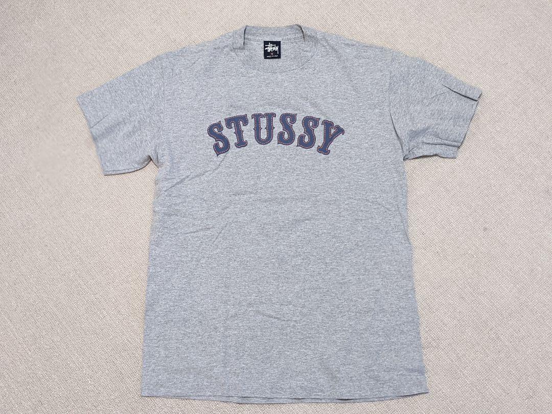 STUSSY ステューシー NIKE ナイキ プリント Tシャツ グレー Size