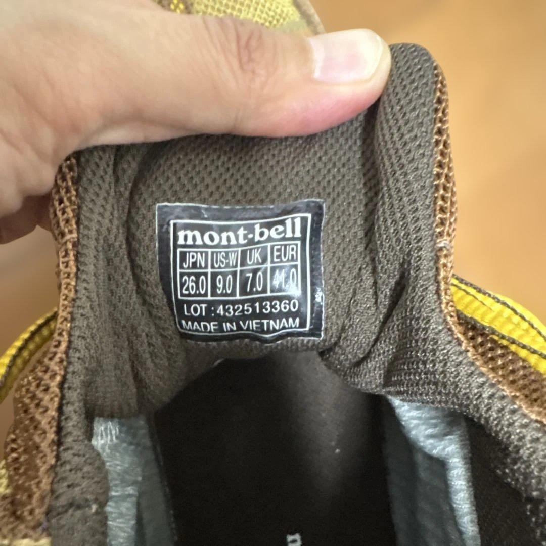mont-bell トレッキングシューズ 26.0cm