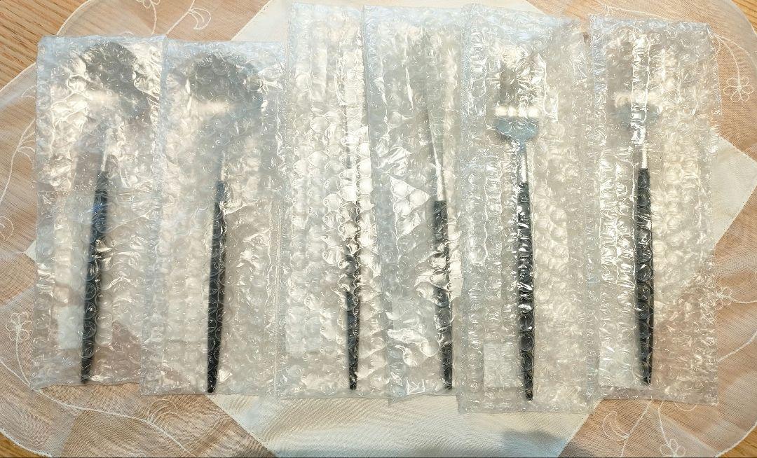 クチポール　ブラックマット　ゴア　カラトリーセット　新品　未使用
