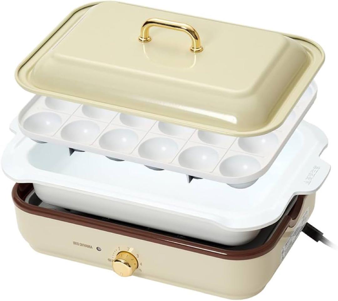 【新品・未使用】着脱式ホットプレート温度調節機能付き　PHP-1002TC