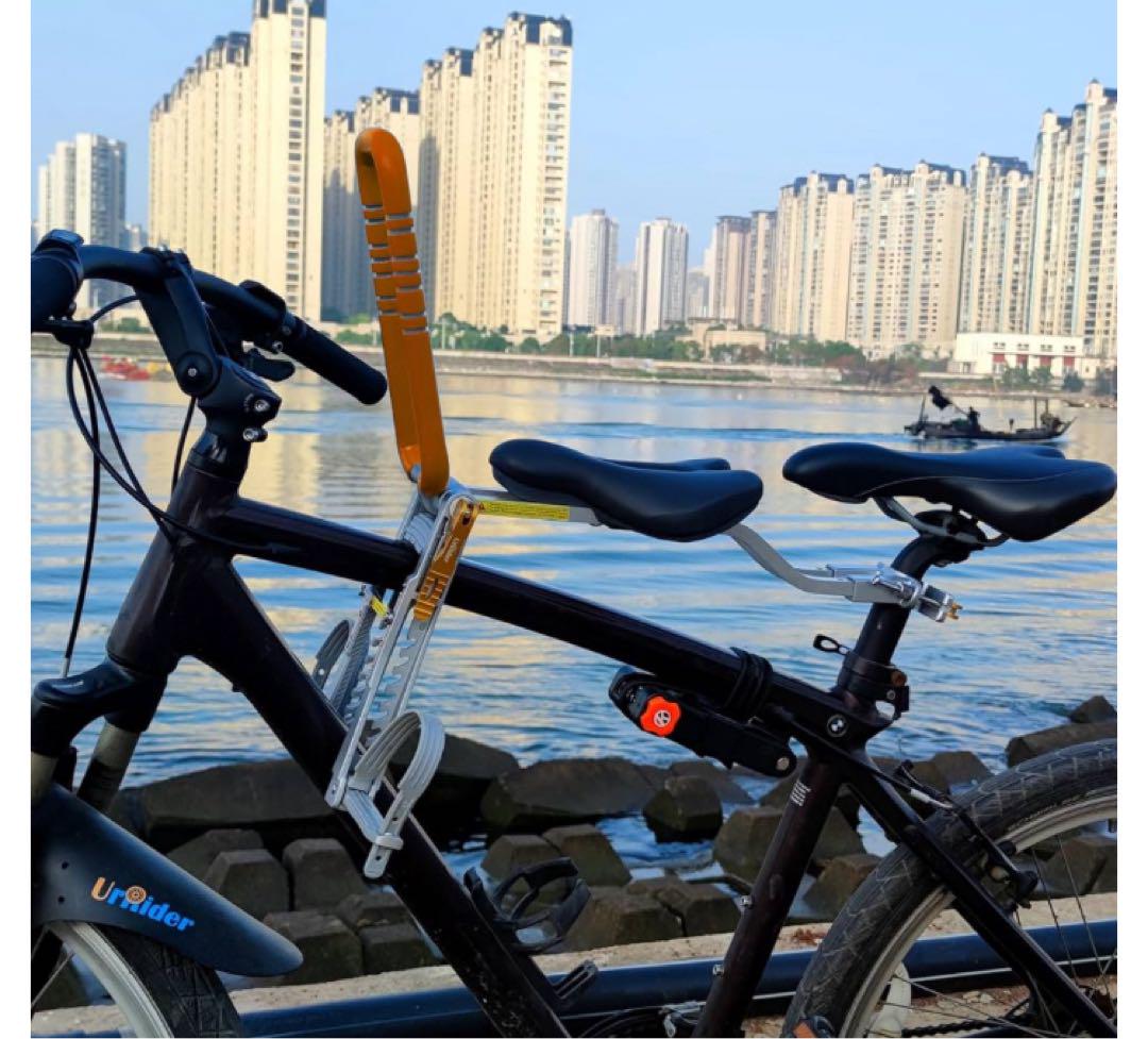 チャイルドシート付き自転車