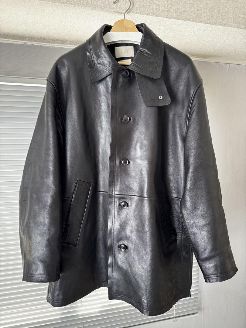 YOKE size 3 カットオフ レザー カーコート 常田大希 YOKE size 3 カットオフ レザー カーコート 常田大希