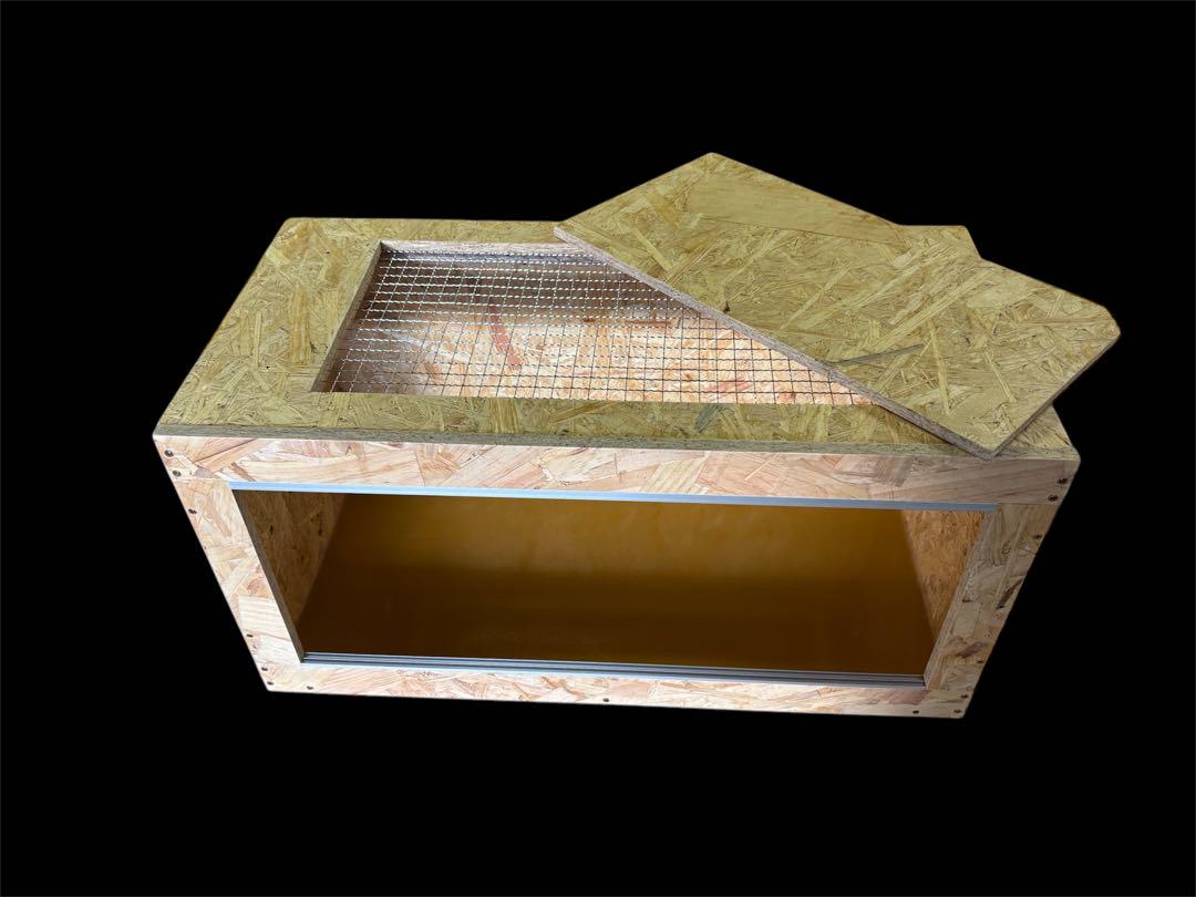 爬虫類ケージ 60×30×30㎝ ヘビ トカゲ レオパ ボールパイソン