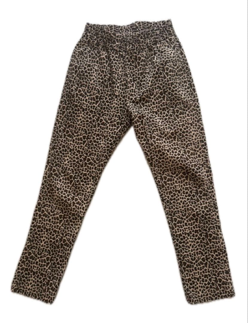 美品 スーパーサンクス ヒョウ柄 スウェットパンツ Sサイズ ボトムス