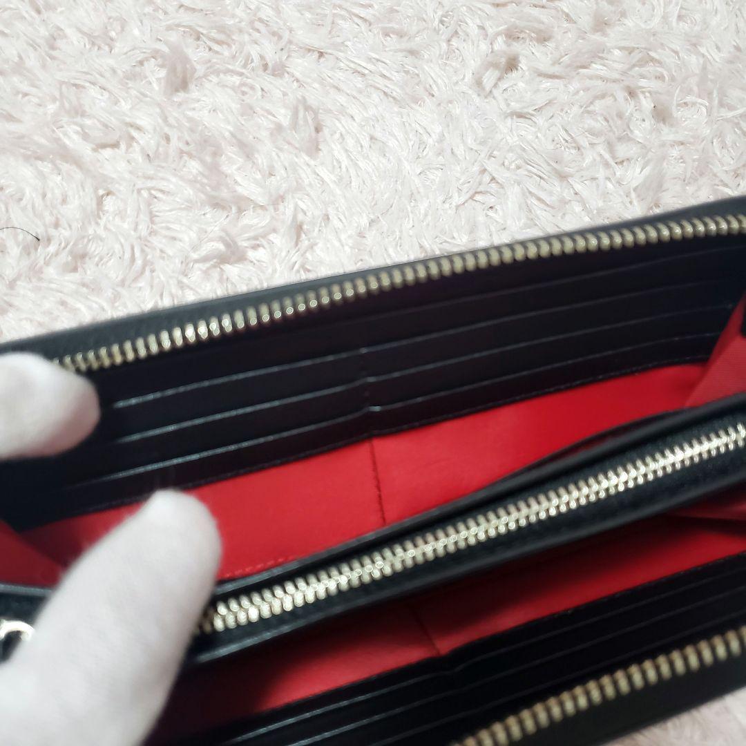 Westwood パンチングラウンドファスナー長財布