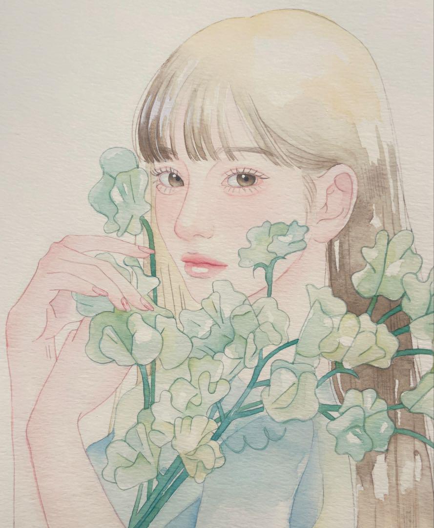 顔彩 原画