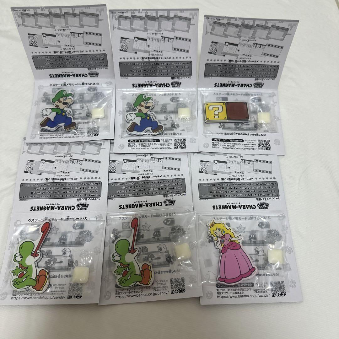 スーパーマリオ キャラマグネッツ マグネット まとめ売りセット 画像1