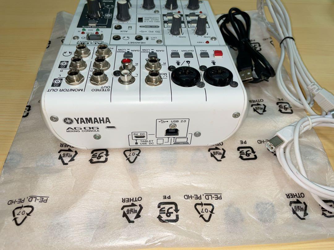 Yamaha AG06 オーディオインターフェース ミキサー ジャンク Yamaha AG06 オーディオインターフェース ミキサー ジャンク