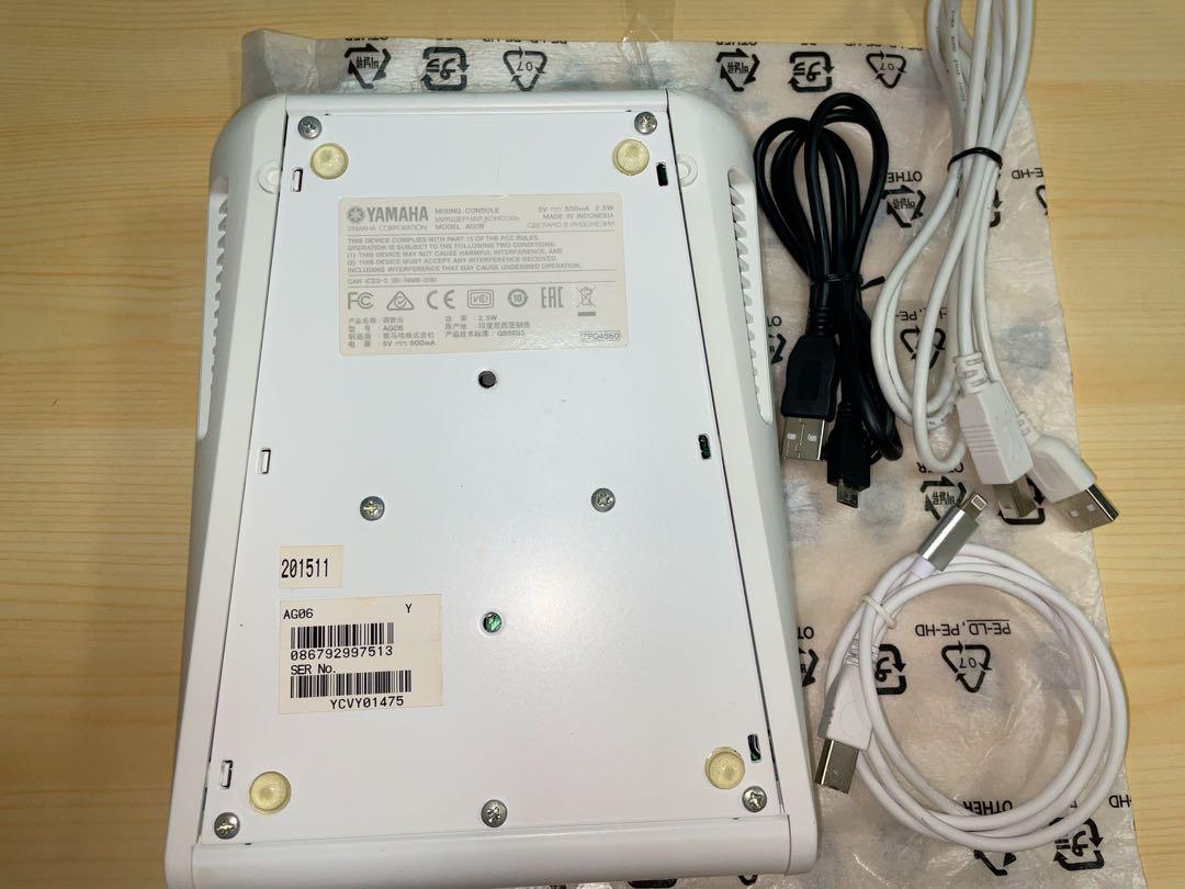Yamaha AG06 オーディオインターフェース ミキサー ジャンク Yamaha AG06 オーディオインターフェース ミキサー ジャンク
