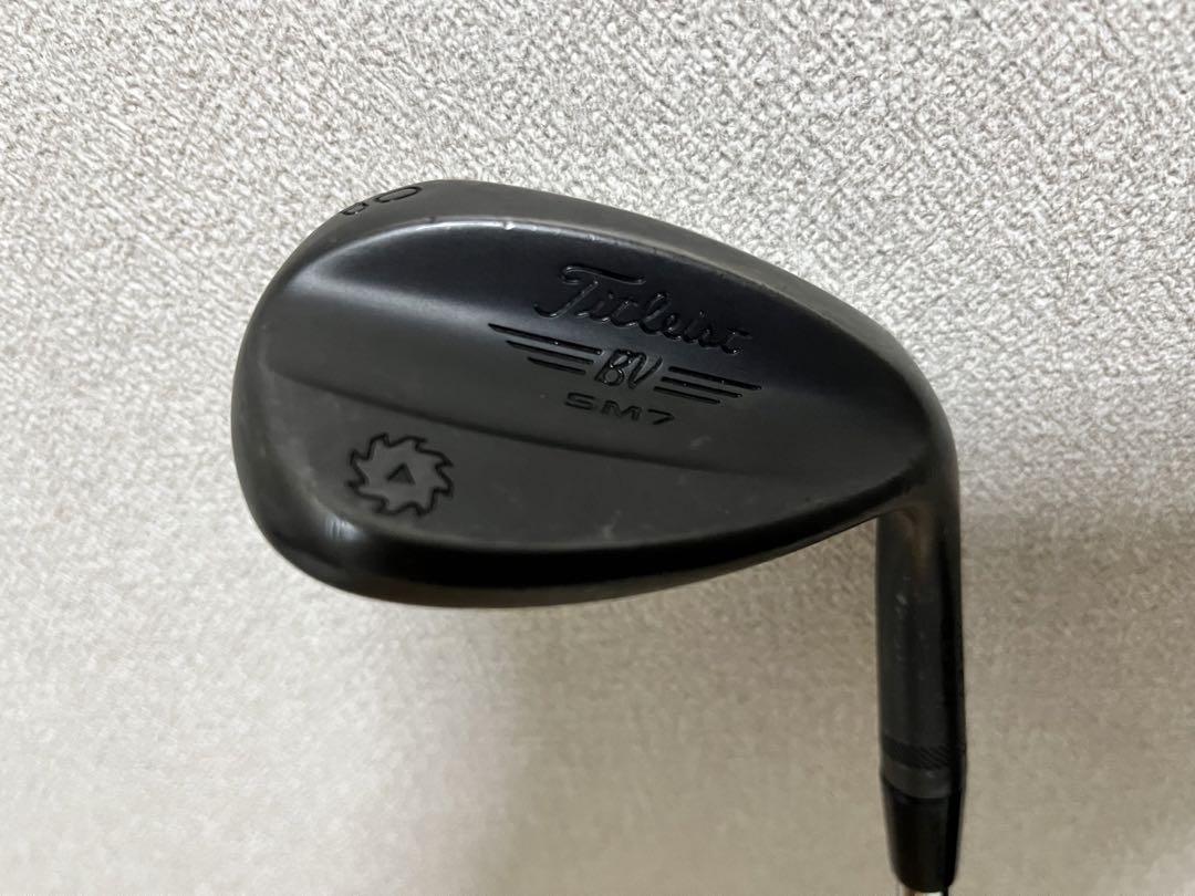 Titleist - ボーケイSM7ジェットブラックウェッジ48° タイトリスト ボーケイSM7ウェッジジェットブラックDGフレックス