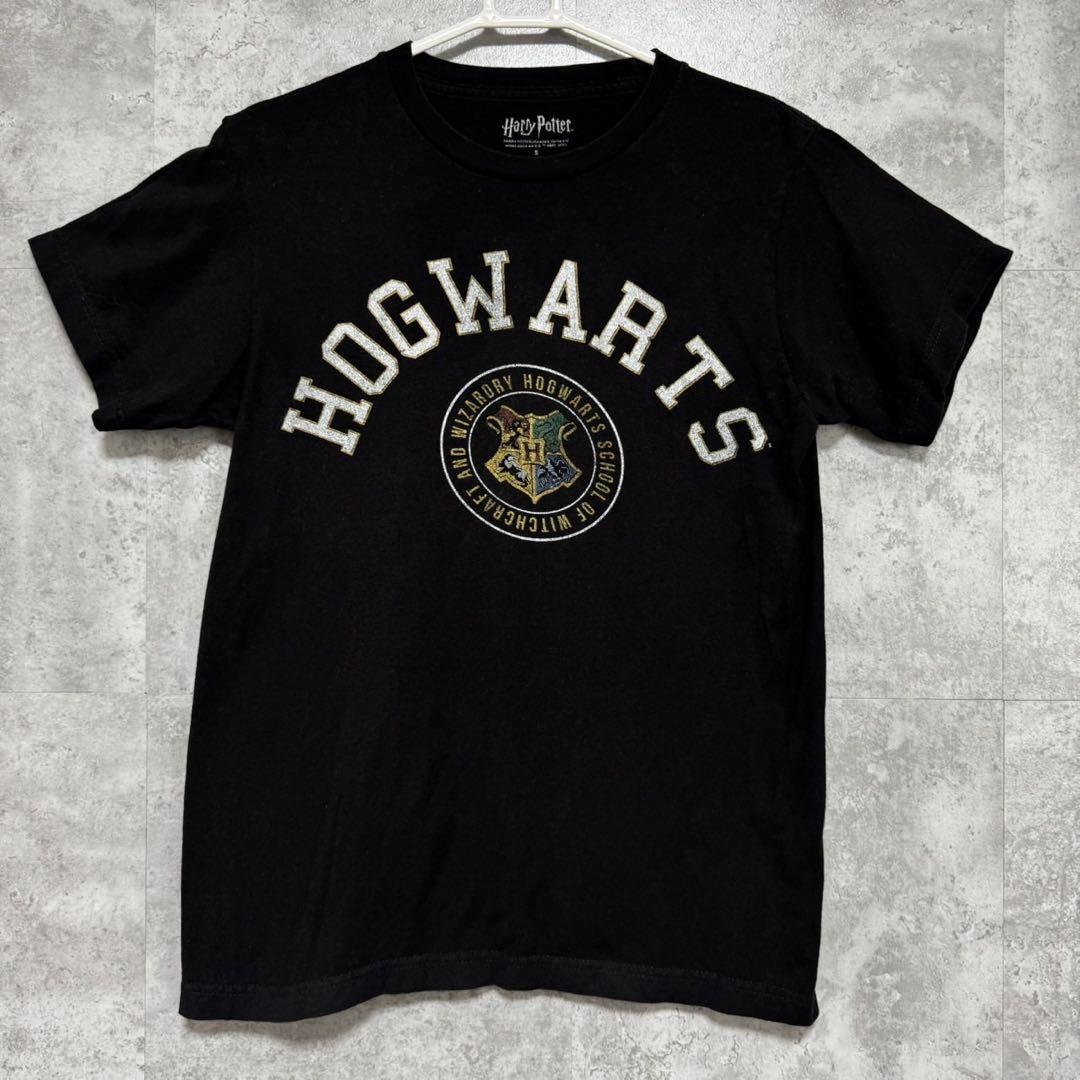ハリー・ポッター オーバーサイズTシャツ 黒 映画T ムービー 公式 ハリーポッター Tシャツ 映画 ムービーT ブラック S - メルカリ