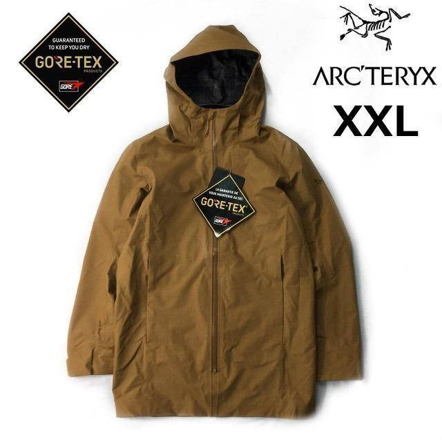 【レビューで送料無料】
 アークテリクス SAWYER 201112-333 コート(XXL)茶 COAT マウンテンパーカー