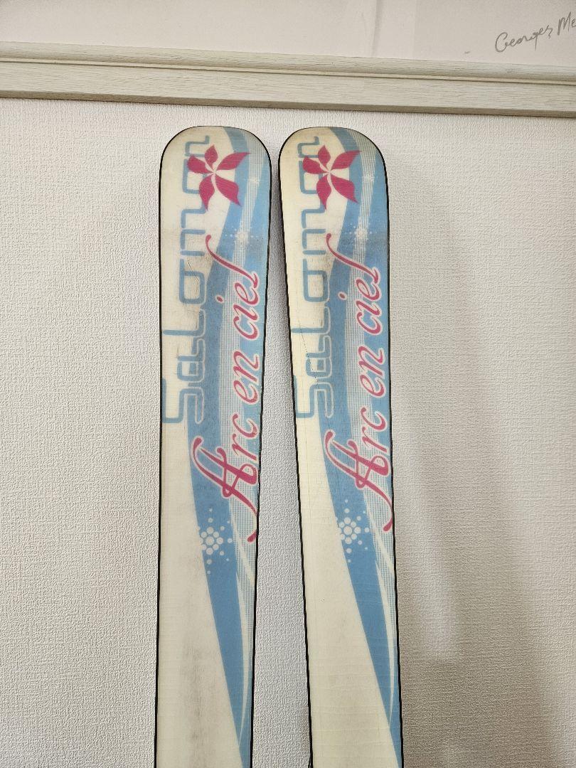 レディーススキーセット(板150cm 、ストック100cm)
