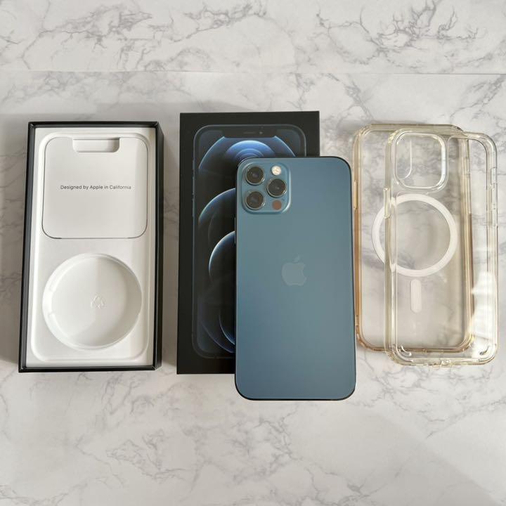 iPhone 12 pro パシフィックブルー 128 GB SIMフリー