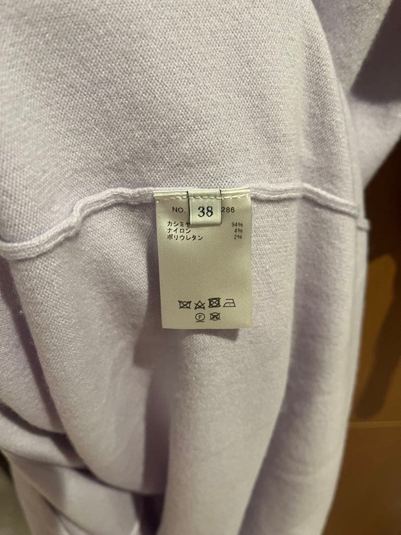 ebure カシミヤニットワンピース