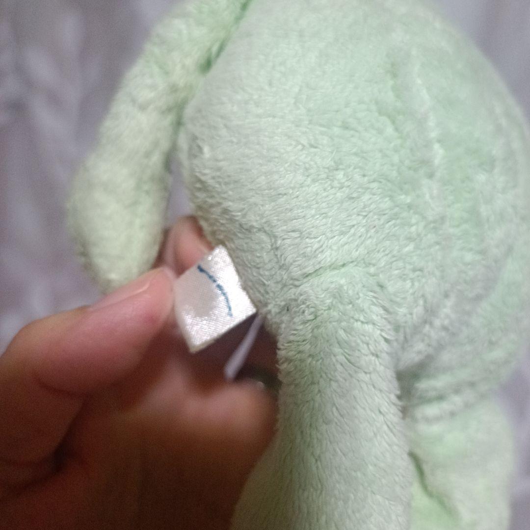 シナダ　幸福のカエル　蛙　ぬいぐるみ　くたくた　レトロ　足長