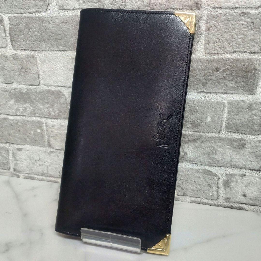 Yves Saint Laurent イヴサンローラン ビンテージ二つ折り長財布
