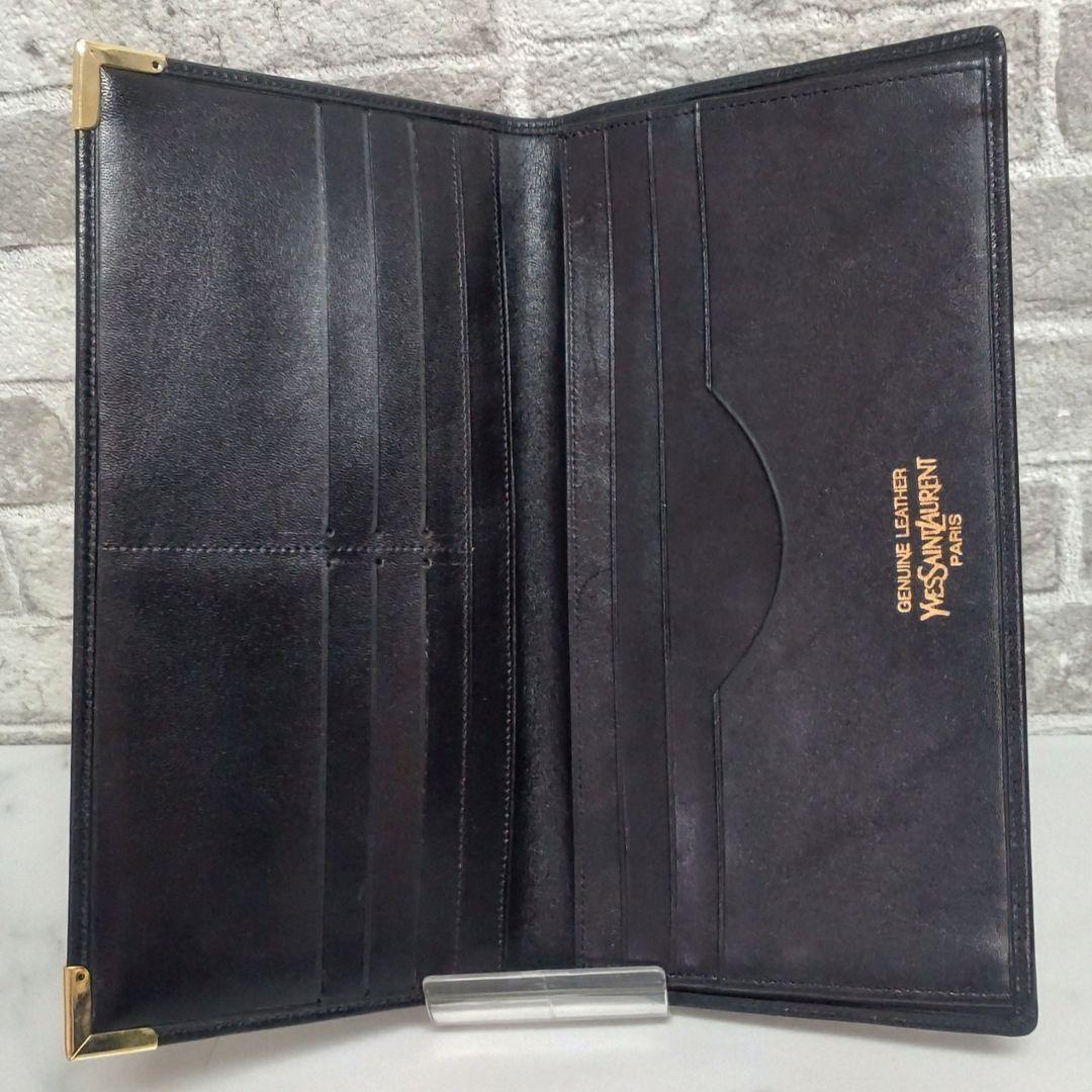 Yves Saint Laurent イヴサンローラン ビンテージ二つ折り長財布
