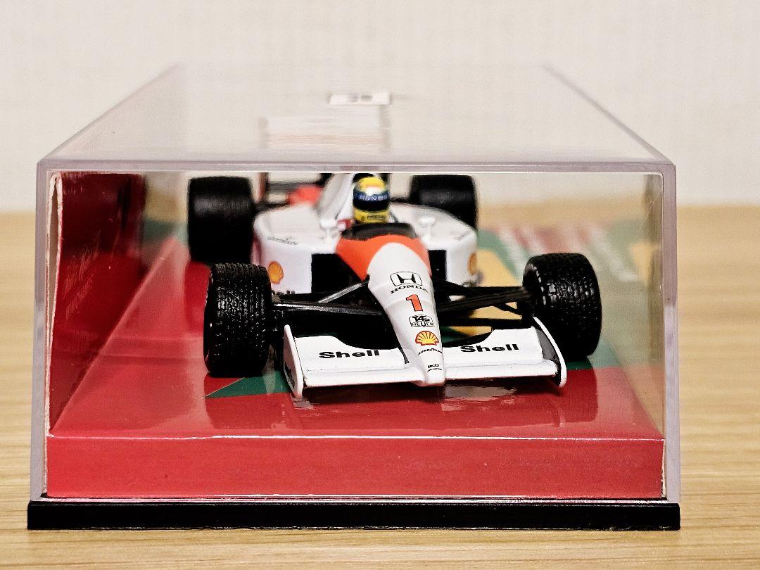 ミニチャンプス　アイルトンセナ マクラーレンホンダ MP4/6