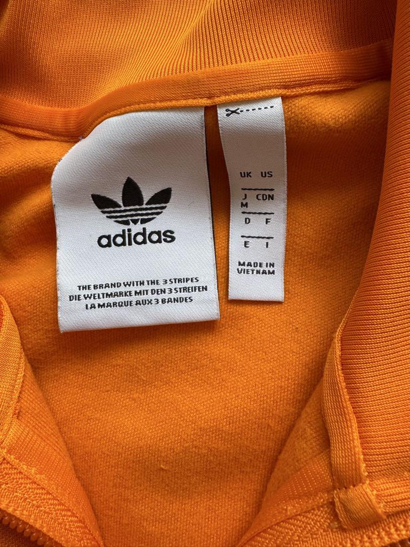 adidas ジャージ オレンジ