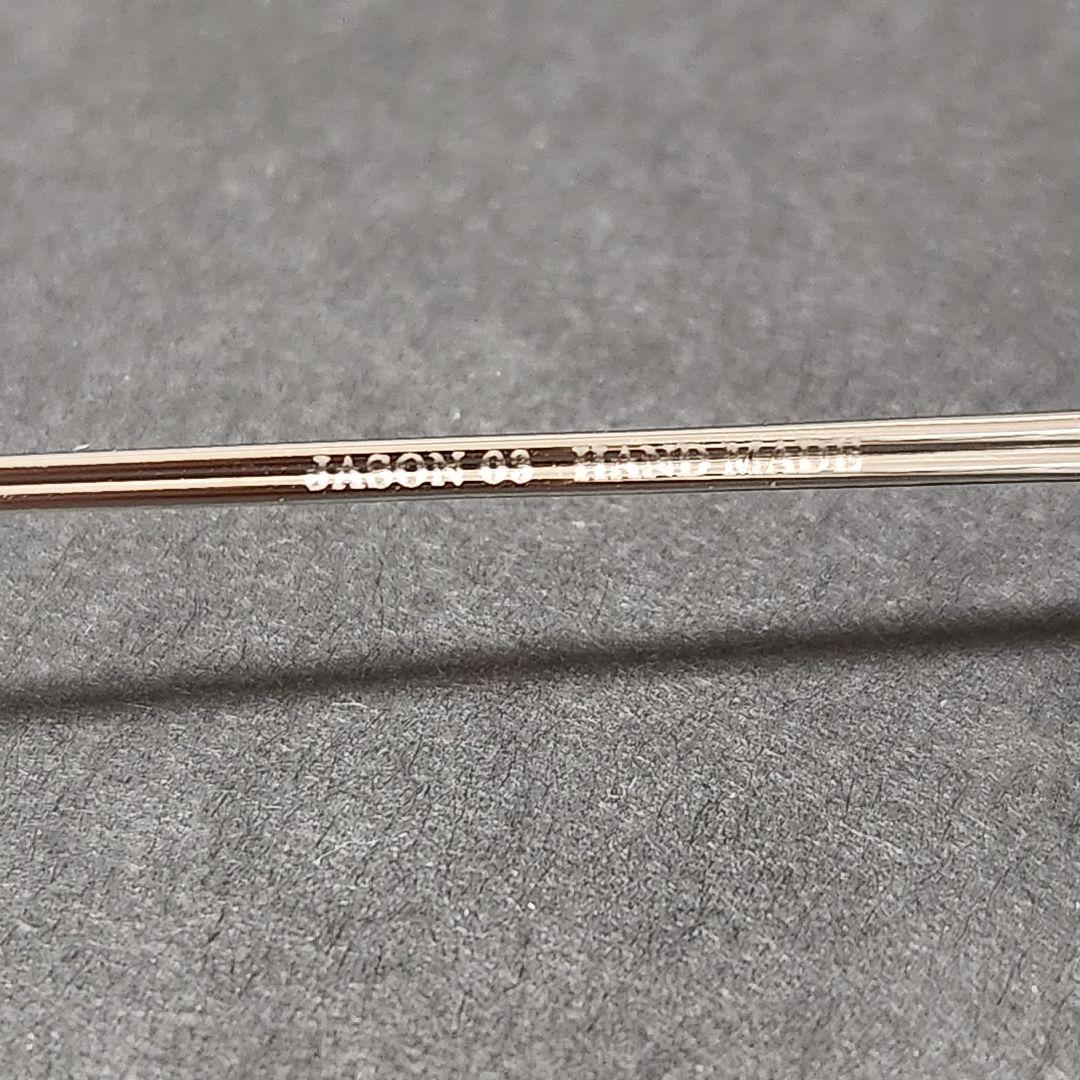 新品 A.D.S.R. JASON 03 クリアー シルバー サングラス メガネ
