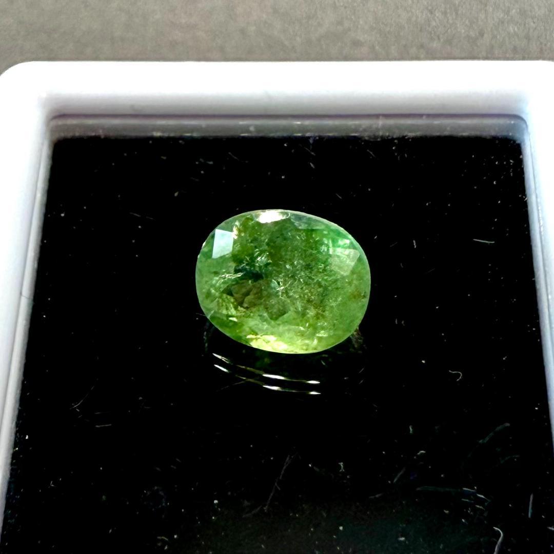 1.36ct パライバトルマリン ルース 1315 天然 宝石鑑別書付き