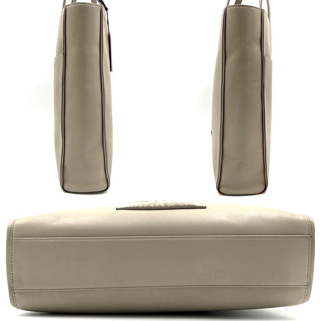 【未使用保管品】ポールスミス ブランデッドカラーエッジ トートバッグ 肩掛け可