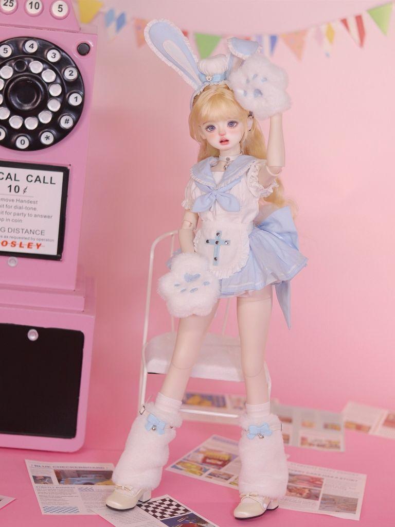 ディーラー製 ドール服 洋服 MDD服 ドール服 地雷系 帽子-C1133
