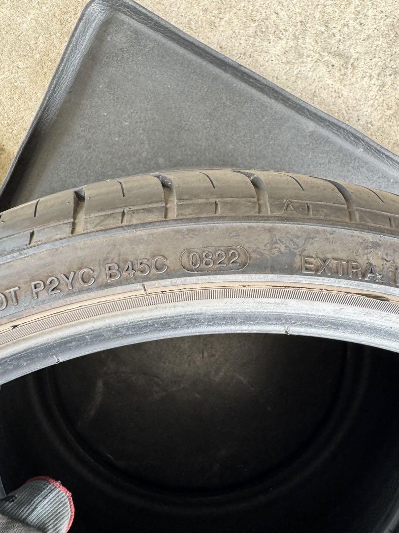 215/35R19 中古タイヤ2本