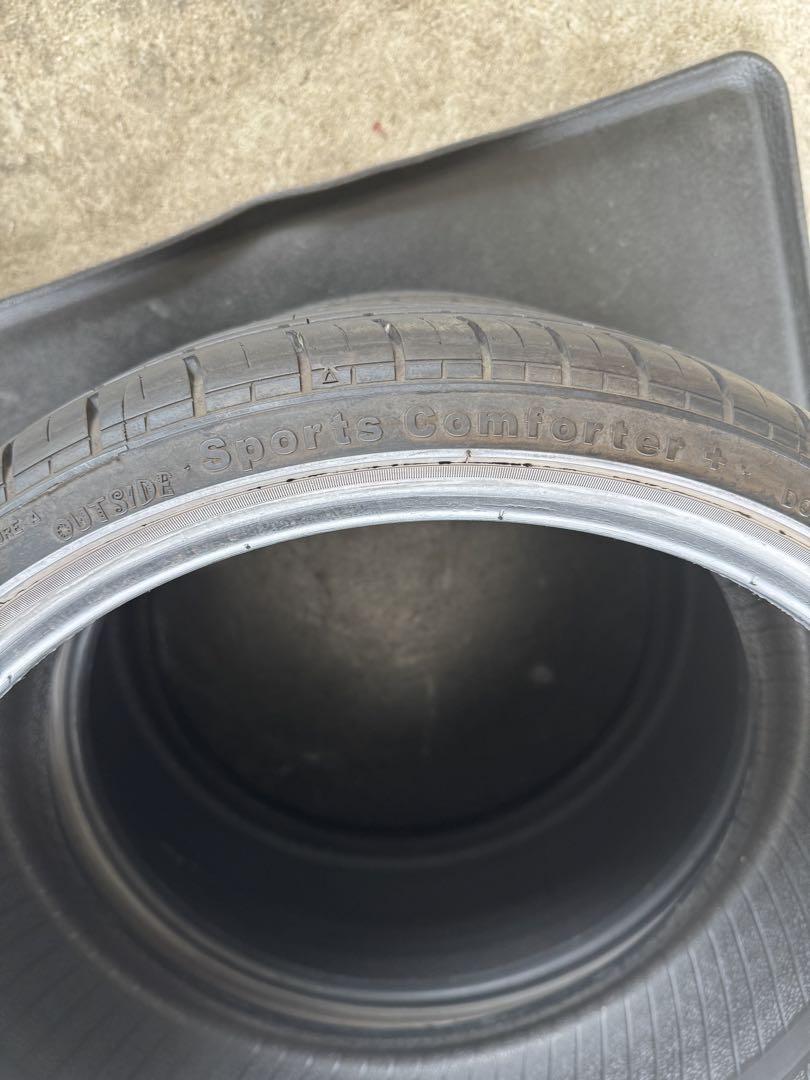 215/35R19 中古タイヤ2本