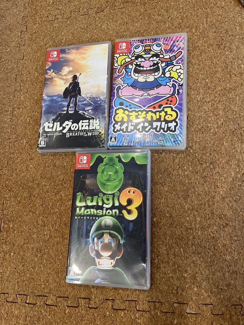 Nintendo Switch ゲーム3本セット