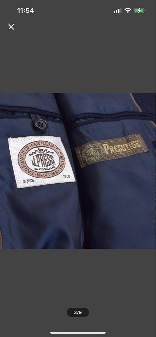「J.PRESS/Jプレス」豪華金釦 ネイビー 紺 ジャケット ブレザー M程