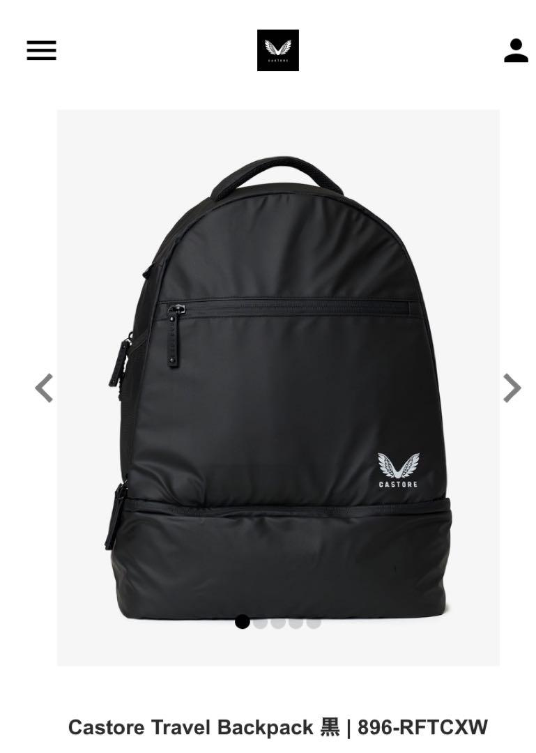【新品】カストーレ バックパック 黒　キャンプ　遠征　旅行
