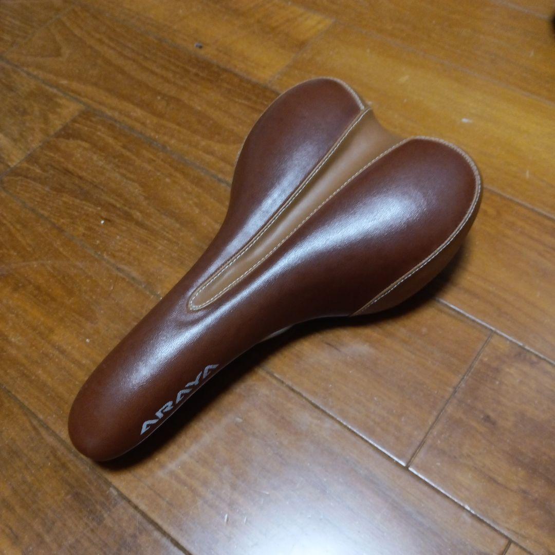 格安saleスタート ボ ARAYA ☆希少 革サドル パーツ