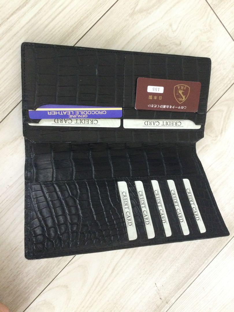 新品　JRA 長財布　クロコダイル