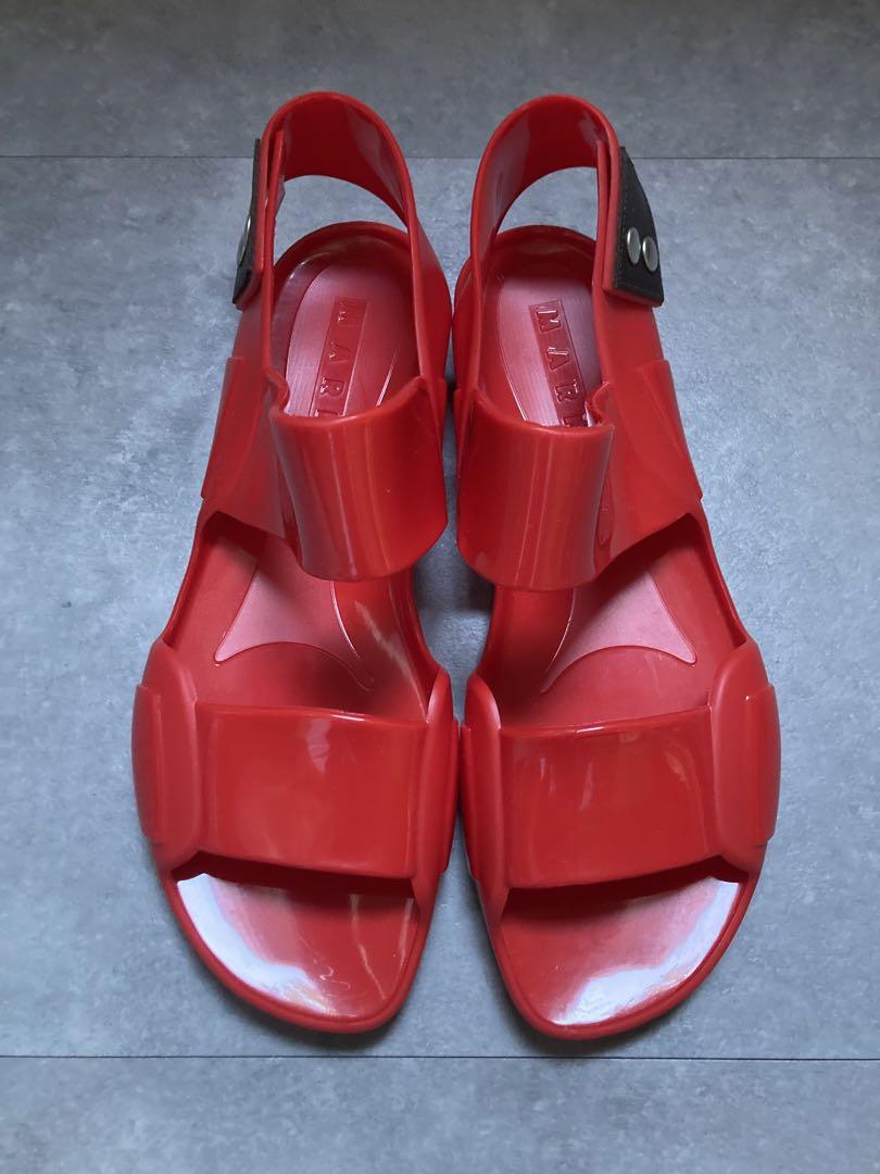 MARNI マルニ♡サンダル オレンジ【新品未使用】 オレンジ系 MARNI(マルニ) サンダル・ミュール(レディース