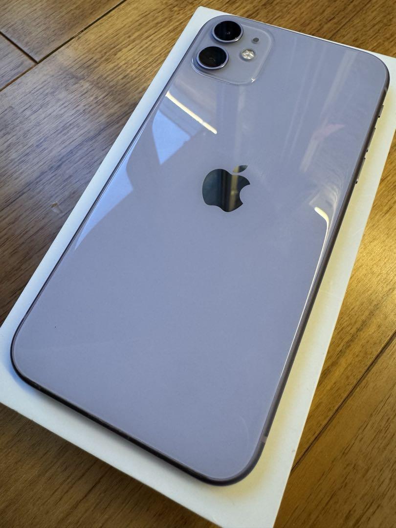 Apple iPhone 11 128GB パープル 本体