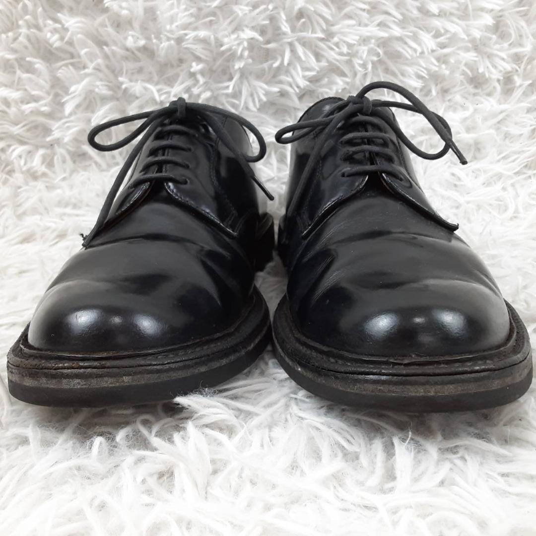 美品 25.0㎝◎REGAL リーガル 革靴 ビジネスシューズ プレーントゥ 黒
