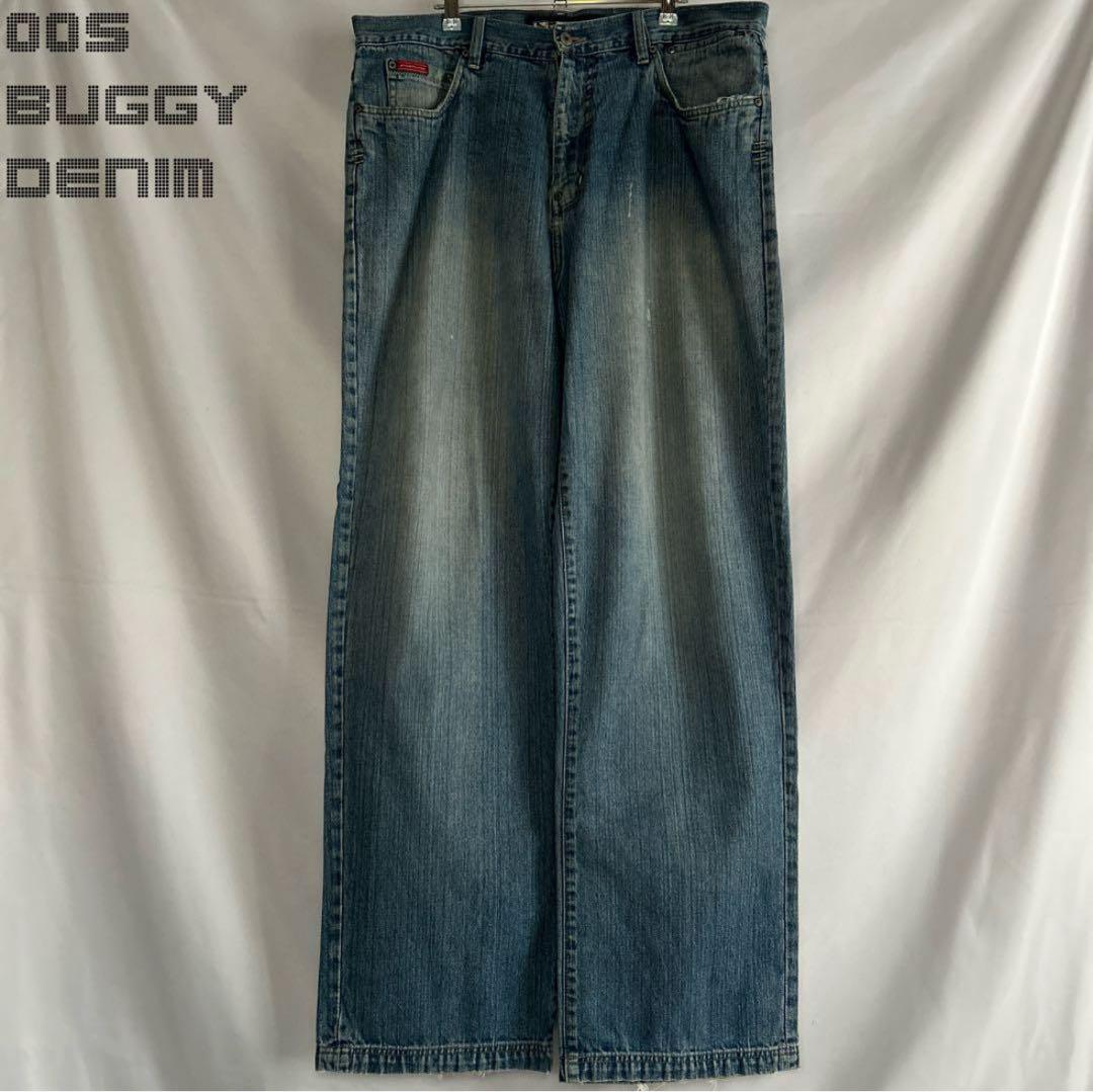 【00s ARCHIVE】 wide buggy denim pantsパンツ
