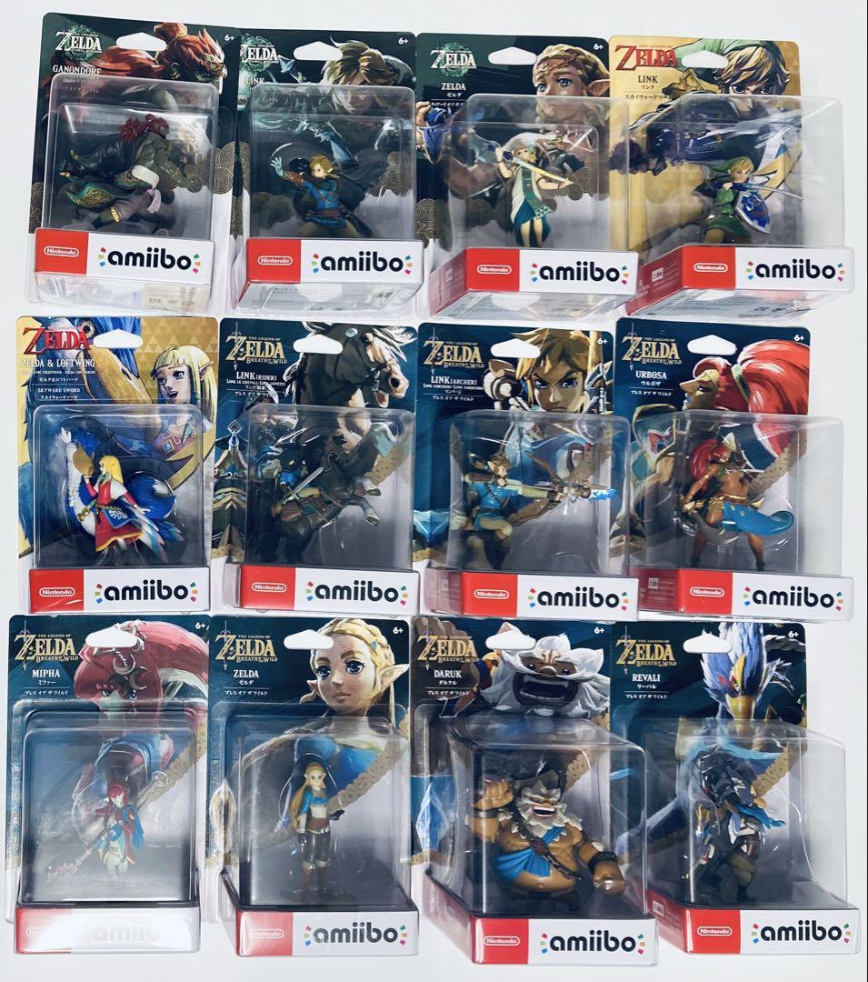 ゼルダの伝説 amiibo 12体セット amiibo ゼルダの伝説 12体セット - メルカリ