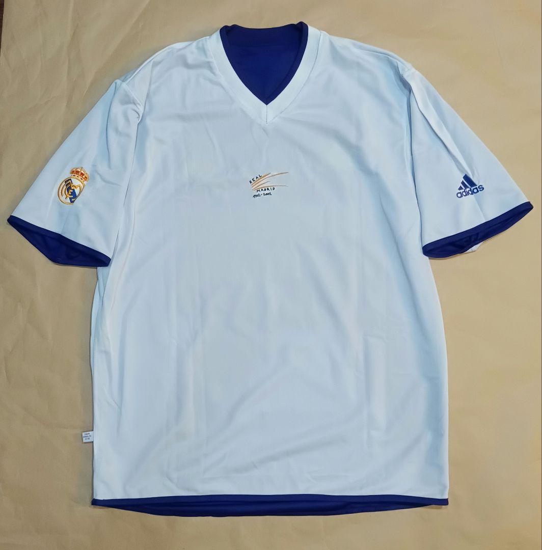 未使用　adidas100周年記念2002年レアルマドリードリバーシブルLサイズ