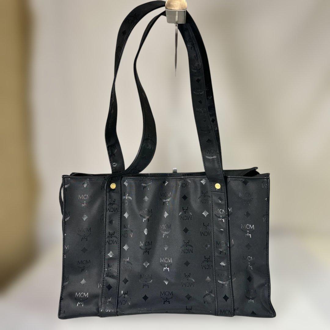 #mh MCM ブラック トートバッグ ショルダーバッグ セット