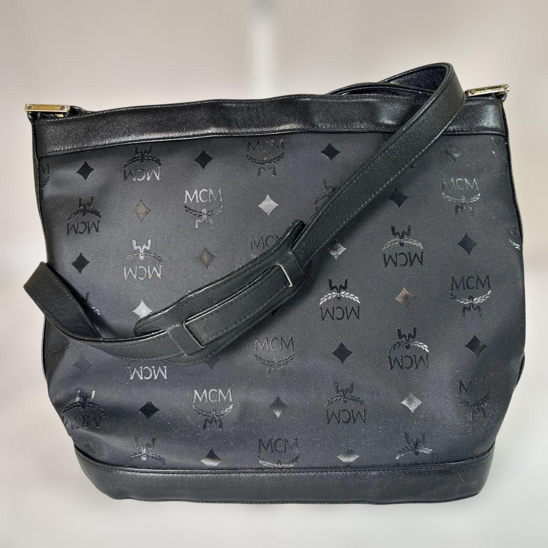 #mh MCM ブラック トートバッグ ショルダーバッグ セット