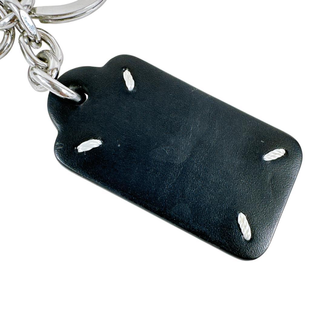 メゾンマルジェラ 4ステッチ ロゴ キーリング キーホルダー キーチャーム メゾンマルジェラ 4ステッチ ロゴ キーリング キーホルダー キーチャーム